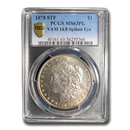 1878 Morgan Dollar MS-63 PCGS (PL, VAM 14.8 Spiked Eye) 1878 Morgan Dollar MS-63 PCGS (PL, VAM 14.8 Spiked Eye)